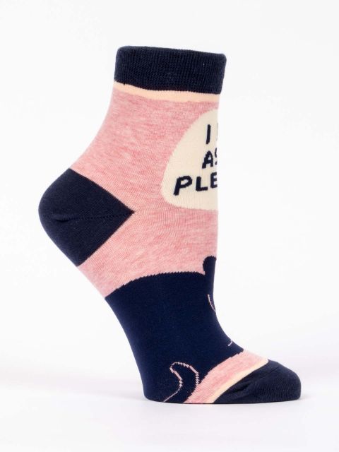 Image of I Do As I Please W-Ankle Socks